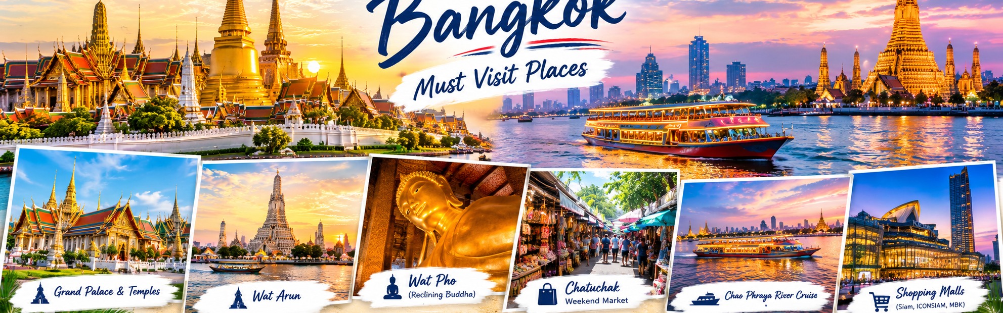 Bangkok Cultural & Shopping Experience – 5 Days / 4 Nights